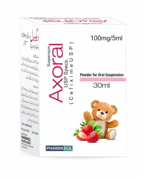 Axoral Dry Suspension 100mg/5ml
