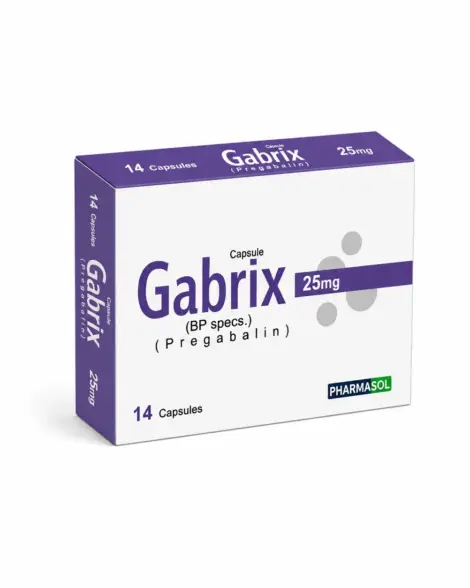 Gabrix Capsules 25mg