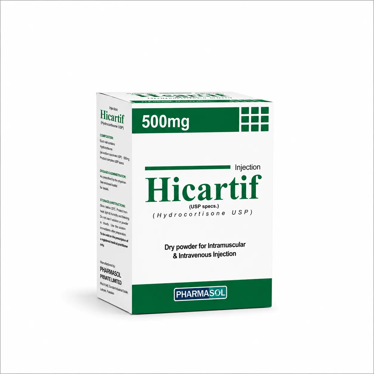 Hicartif Dry Powder Injection 500mg