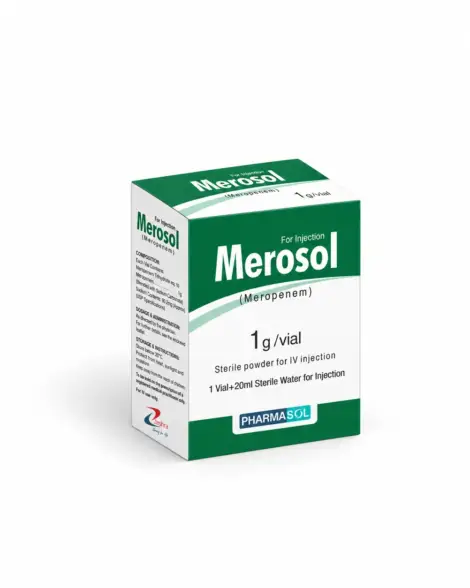 Merosol Injection IV 1g