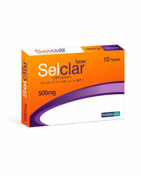 Selclar Tablets 500mg