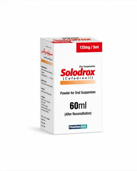 Solodrox Dry Suspension 125mg/5ml
