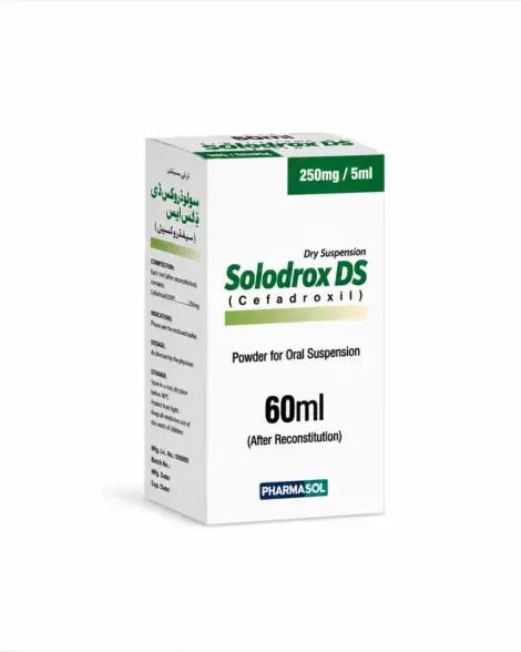 Solodrox DS Dry Suspension 250mg/5ml