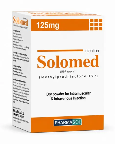 Solomed Dry Powder Injection 125mg