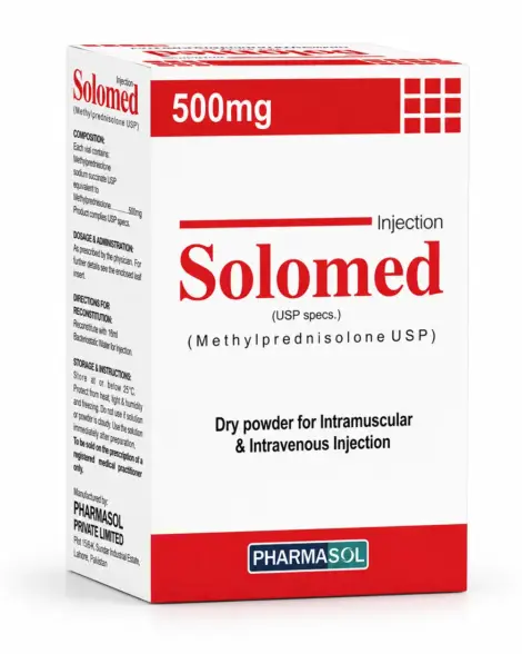 Solomed Dry Powder Injection 500mg