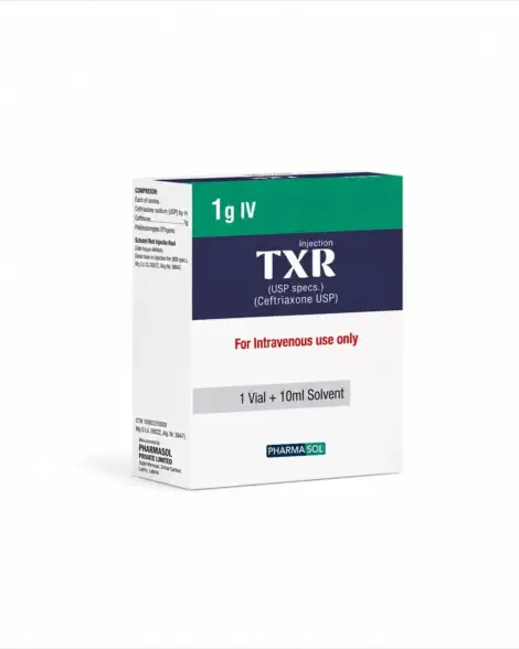 TXR Dry Powder Injection 1g (IV)