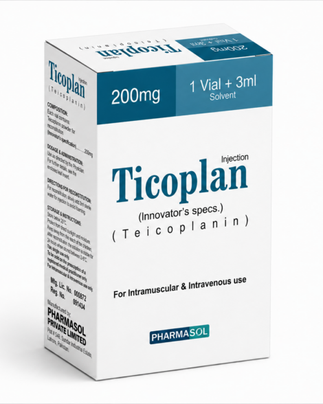 Ticoplan Injection 200mg