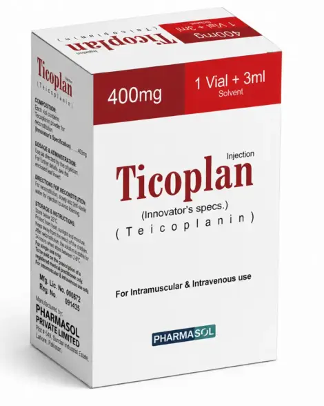 Ticoplan Injection 400mg