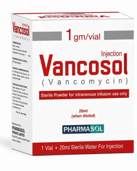 Vancosol Injection 1000mg