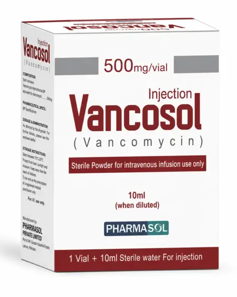 Vancosol Injection 500mg