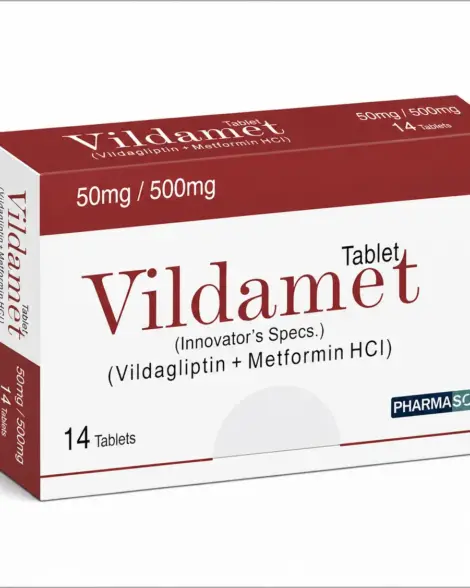 Vildamet Tablet 50mg/500mg