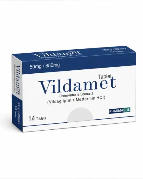 Vildamet Tablet 50mg/850mg