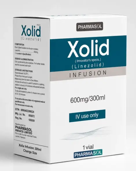 Xolid Infusion 600mg/300ml